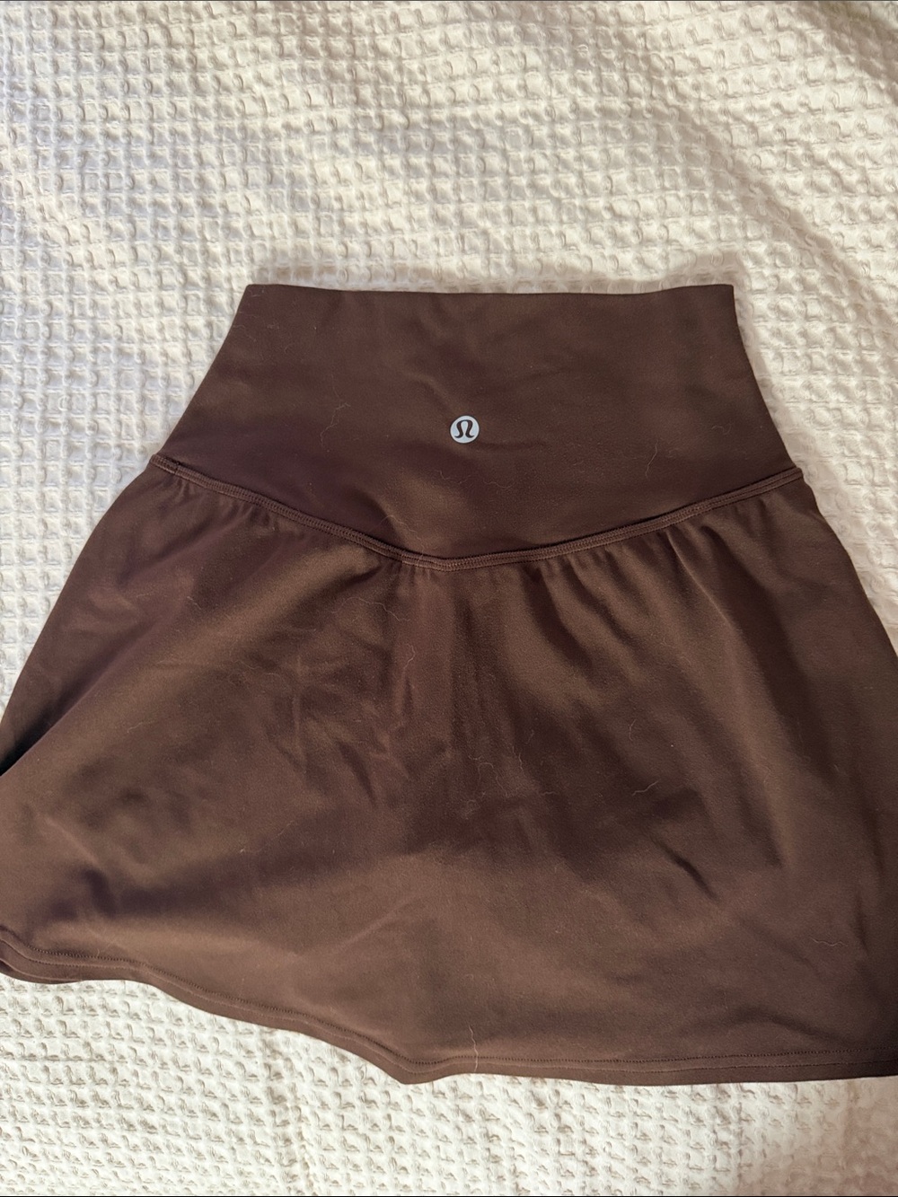 lululemon athletica Chocolate Brown Skater Skirt